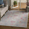 Safavieh Windsor WDS309E Grey/Fuchsia Area Rug  Feature