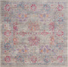 Safavieh Windsor WDS309E Grey/Fuchsia Area Rug 