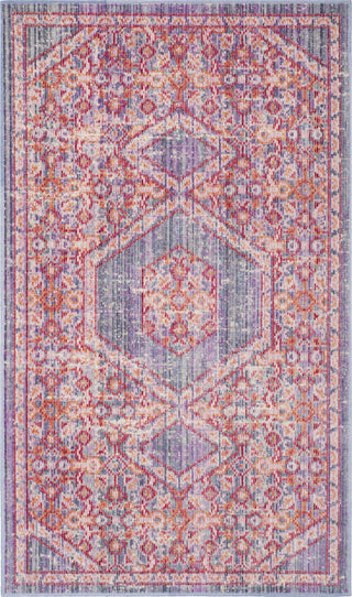 Safavieh Windsor WDS311F Lavender/Fuchsia Area Rug 