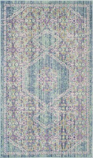 Safavieh Windsor WDS311S Spa/Fuchsia Area Rug 