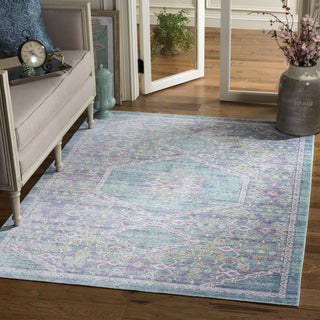 Safavieh Windsor WDS311S Spa/Fuchsia Area Rug 