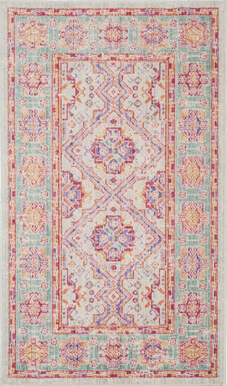 Safavieh Windsor WDS315S Spa/Fuchsia Area Rug 