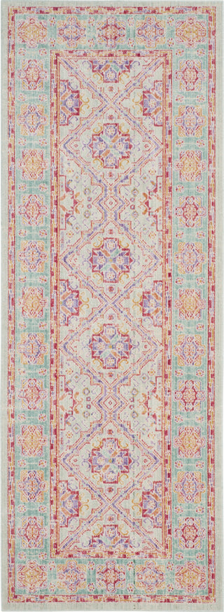 Safavieh Windsor WDS315S Spa/Fuchsia Area Rug 