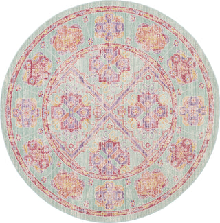 Safavieh Windsor WDS315S Spa/Fuchsia Area Rug 