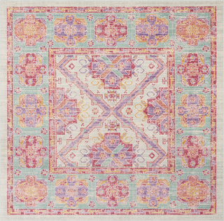 Safavieh Windsor WDS315S Spa/Fuchsia Area Rug 