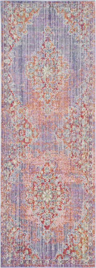 Safavieh Windsor WDS317F Lavender/Fuchsia Area Rug 