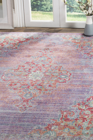 Safavieh Windsor WDS317F Lavender/Fuchsia Area Rug 