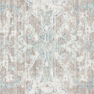 Safavieh Windsor WDS319L Light Grey/Aqua Area Rug 