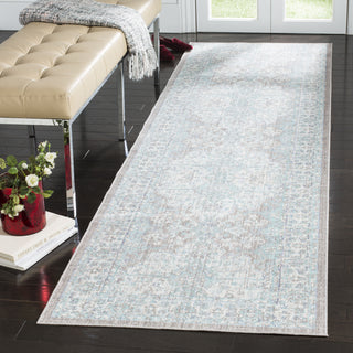 Safavieh Windsor WDS319L Light Grey/Aqua Area Rug 