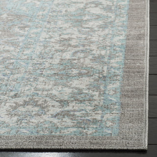 Safavieh Windsor WDS319L Light Grey/Aqua Area Rug 