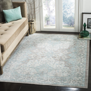 Safavieh Windsor WDS319L Light Grey/Aqua Area Rug 