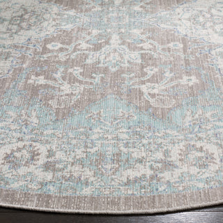 Safavieh Windsor WDS319L Light Grey/Aqua Area Rug 