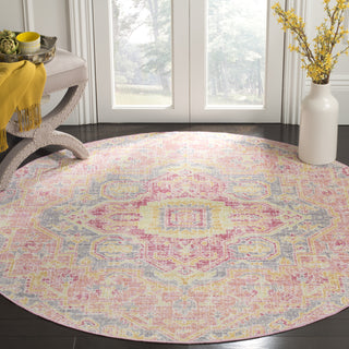 Safavieh Windsor WDS329A Fuchsia/Blue Area Rug 