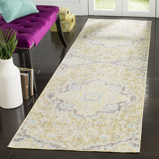 Safavieh Windsor WDS329E Light Grey/Lime Area Rug 