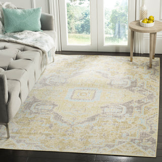 Safavieh Windsor WDS329E Light Grey/Lime Area Rug  Feature