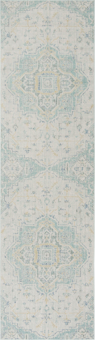 Safavieh Windsor WDS329L Light Grey/Seafoam Area Rug 