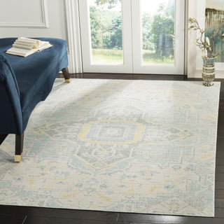 Safavieh Windsor WDS329L Light Grey/Seafoam Area Rug  Feature