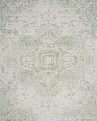 Safavieh Windsor WDS329L Light Grey/Seafoam Area Rug 