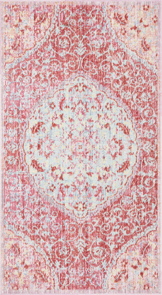 Safavieh Windsor WDS335A Rose/Seafoam Area Rug 