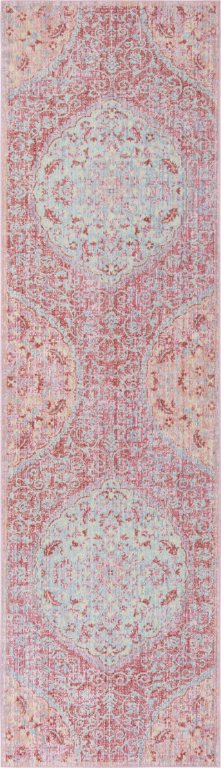 Safavieh Windsor WDS335A Rose/Seafoam Area Rug 