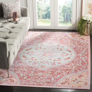 Safavieh Windsor WDS335A Rose/Seafoam Area Rug  Feature