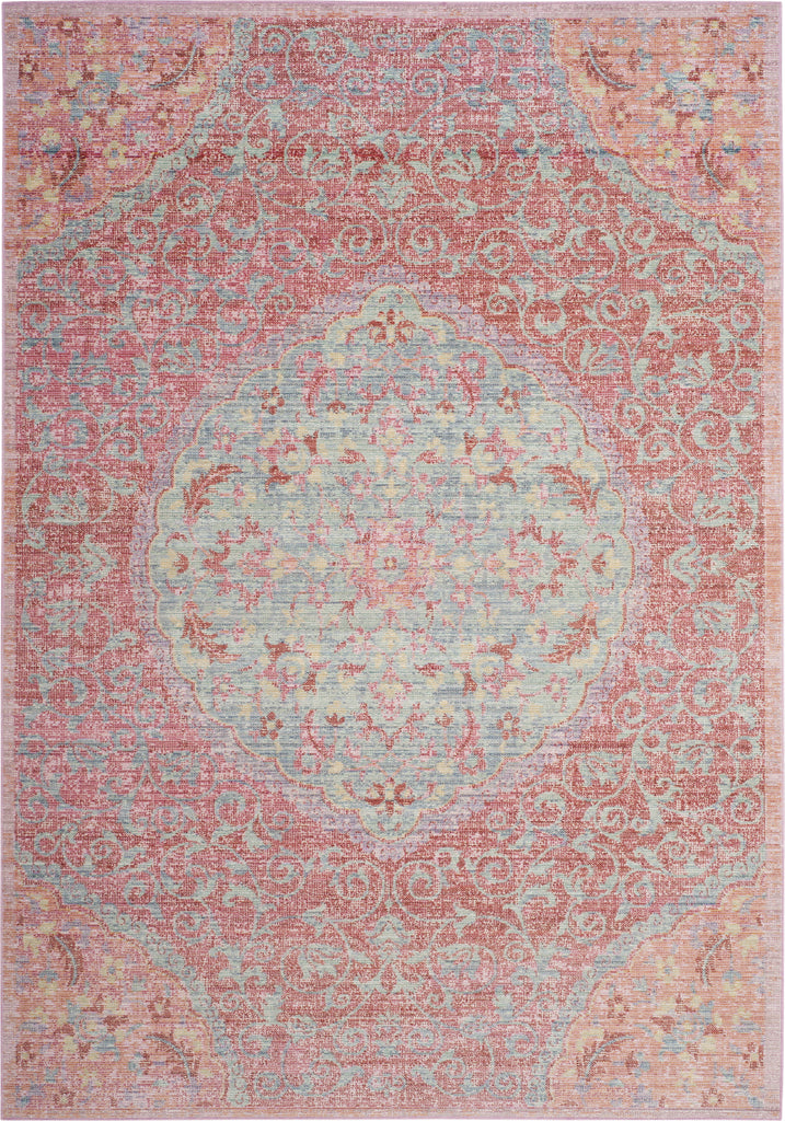 Safavieh Windsor WDS335A Rose/Seafoam Area Rug main image