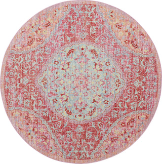 Safavieh Windsor WDS335A Rose/Seafoam Area Rug 