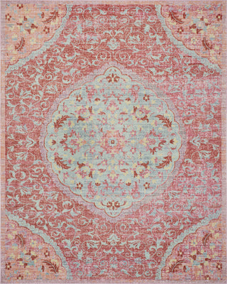 Safavieh Windsor WDS335A Rose/Seafoam Area Rug 