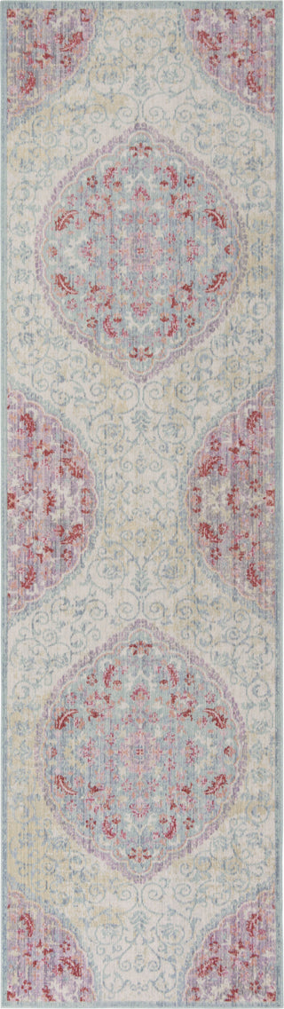 Safavieh Windsor WDS335P Light Grey/Blue Area Rug 