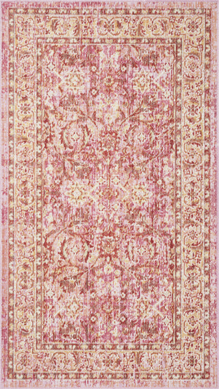 Safavieh Windsor WDS341B Pink/Orange Area Rug 