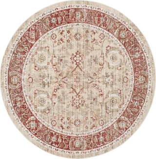 Safavieh Windsor WDS345N Ivory/Red Area Rug 