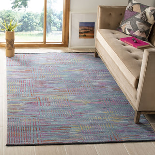 Safavieh Windsor WDS349J Aqua/Dark Pink Area Rug Lifestyle Image