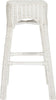 Safavieh Percy Wicker Counter Stool White Distress Furniture main image