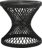 Safavieh Grimson Small Bowed Accent Table Black Furniture main image