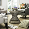 Safavieh Grimson Small Bowed Accent Table Grey White Wash Furniture  Feature