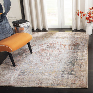 Safavieh Winston WNT351F Grey/Rust Area Rug Lifestyle Image