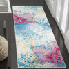 Safavieh Watercolor WTC620G Light Blue/Light Yellow Area Rug 