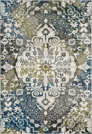 Safavieh Watercolor WTC669B Ivory/Peacock Blue Area Rug main image