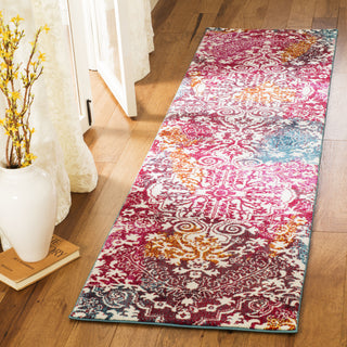 Safavieh Watercolor WTC669F Ivory/Fuchsia Area Rug 