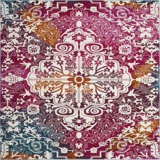 Safavieh Watercolor WTC669F Ivory/Fuchsia Area Rug 