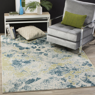 Safavieh Watercolor WTC696B Ivory/Light Blue Area Rug  Feature