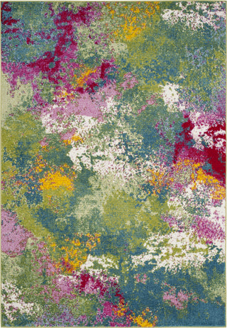 Safavieh Watercolor WTC697C Green/Fuchsia Area Rug main image