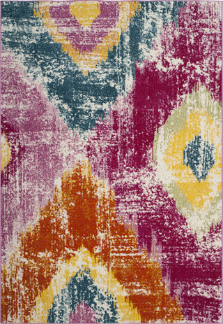 Safavieh Watercolor WTC699K Fuchsia/Orange Area Rug main image