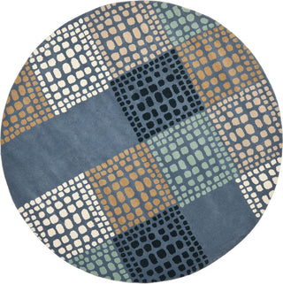 Safavieh Wyndham Gia Grey/Multi Area Rug Round