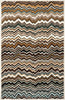 Safavieh Wyndham Amber Flame Stitch Brown/Multi Area Rug Main