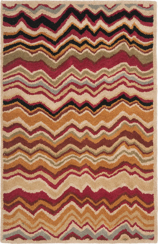 Safavieh Wyndham Amber Flame Stitch Red/Multi Area Rug main image