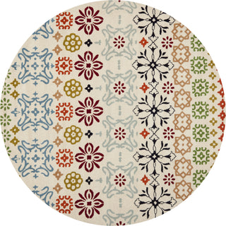 Safavieh Wyndham Wyd319 Ivory/Multi Area Rug Round