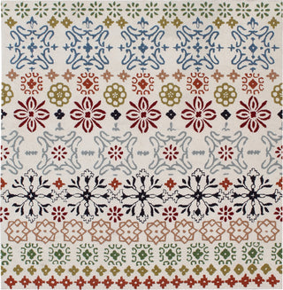 Safavieh Wyndham Wyd319 Ivory/Multi Area Rug Square