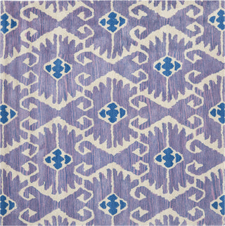 Safavieh Wyndham Wyd323 Lavander/Ivory Area Rug Square