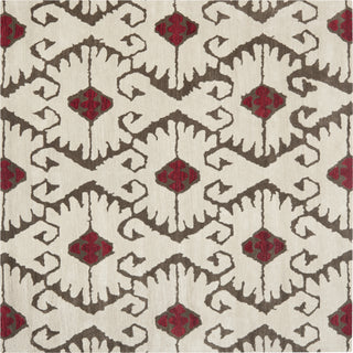 Safavieh Wyndham Wyd323 Ivory/Brown Area Rug Square